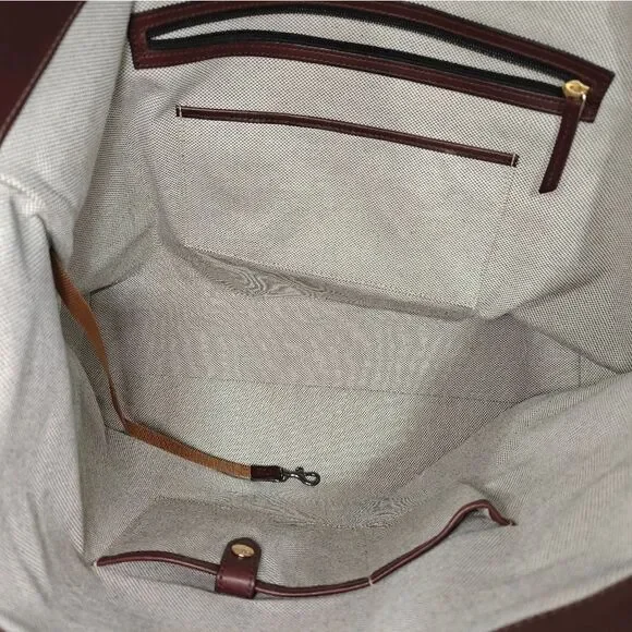 🐢 Dooney & Bourke Brooklawn XL Tote Weekender Bag Great Condition! - Picture 8 of 16